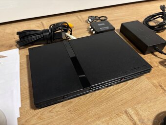 SONY  Playstation 2 Slim čipové modbo 5 (27x hry) - 3