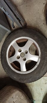 Disky 4x108  195 - 65 - r15 s pneu Matador Nordica zimné - 3
