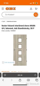 OBI INTERIEROVE DVERE PRAVÉ 90cm - 3