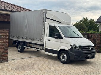 Volkswagen Crafter plachta 8paliet,130kw,Ťažné zariadenie - 3