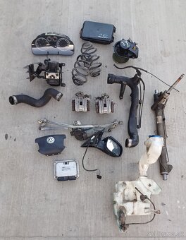 Vw passat b 5.5-spätné zrkadlo,štarter,ABS - 3