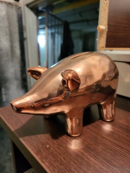 Predám starožitnú prasiatkovú pokladničku - 3