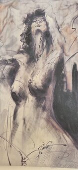 Obraz na plátne žena, akt 90x60 cm - 3