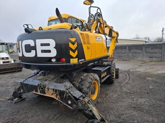 Kolesové rýpadlo JCB JS145W lomený výložník - 3