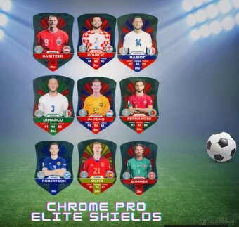 FANSHOP.SK TOPPS Match Attax Euro 2024 Chrome Pro Elite Shie - 3
