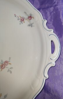 porcelánový retro podnos - 3
