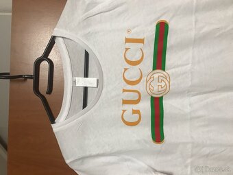 NOVÉ GUCCI white damske tricko S/M - 3