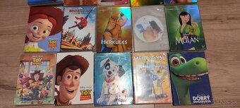 Disney, Pixar, DreamWorks – kolekcia detských DVD (20 ks) - 3