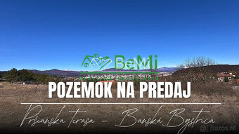 Stavebný pozemok 1208 m2, výhľad na mesto, Banská Bystrica - 3