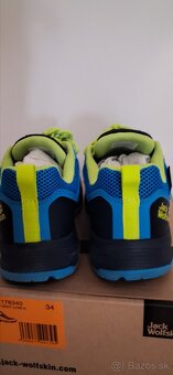 Chlapčenské topanky Jack Wolfskin, veľkosť  34 - 3
