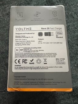 Voltme Revo 20W Fast Charger nabijacka USBC - 3