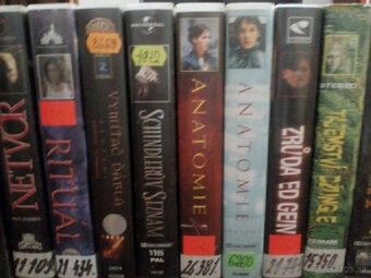 Originál VHS kazety. - 3