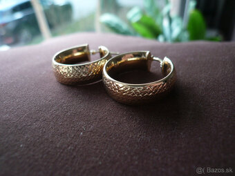predam zlate nausnice 2 - 3