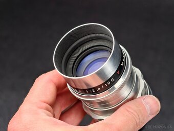 Meyer Optik Trioplan 100mm f2.8 V + REDUKCE SONY - 3