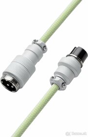 CableMod Pro Coiled Keyboard Cable / Light Green - 3