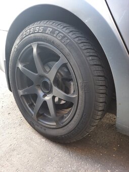 Predam zimne pneumatiky na elektronah 205/55 r16 5x112 - 3