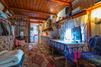NA PREDAJ - Záhrada (480m2) s dvoma chatkami - 3
