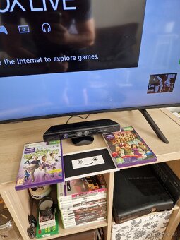 Xbox 360 kinect + 2 kinect hry Kinect Adventures a Sports - 3