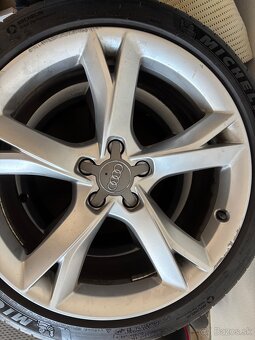 Originál AUDI elektróny + letné pneumatiky Michelin 255/40 - 3