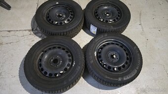 Predam plechove disky 5x112 R16 a zimne pneu - 3