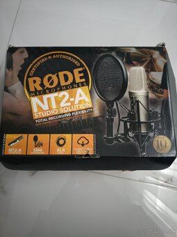 Predám mikrofón rode NT2-a - 3