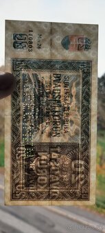 Bankovky Slovenský štát 20Ks Hlinka - 3