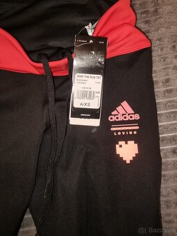 Dámske Bežecké Legíny Adidas- XXS - 3