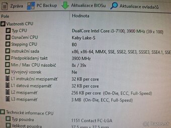 Intel Intel Core i3 7100 / 3.9GHz - 3