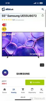 Samsung televízor 55’ - 3