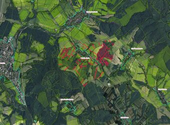 Vagrinec – 9.775 m2 ORNÁ PÔDA a LESY - Na predaj - 3