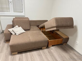 Roztahovacia rohová sedacka Beta - 3