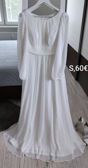 Svadobné/popolnočné šaty od 35€ - 3