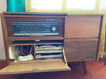 Predam retro gramofon + platne - 3
