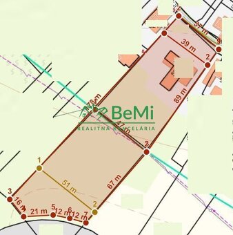 Rozľahlý pozemok 7 998 m2 Nitra - Čermáň všetky IS ID 409-14 - 3
