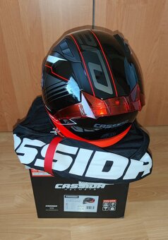 Predám moto prilbu Cassida + Pinlock - 3