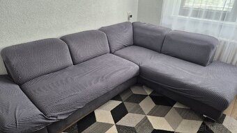 Gauč sedačka v tváre L - 3