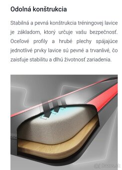 Lavička na cvičenie - 3