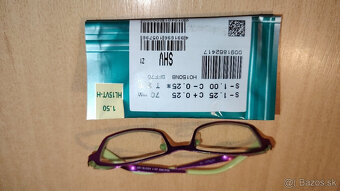 Detske okuliare kvalitným kovovým rámom - 3