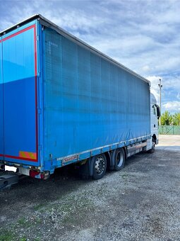 MAN TGX 24.480 valník, tandem poškodený motor - 3