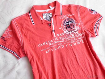 Camp David pánske slim polo tričko M - 3