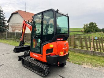 Minibagr Kubota KX018-4 hyd.podvozek/hyd.svahovka/rok 2020 - 3