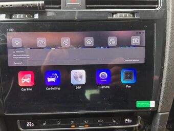 GOLF 7 2012-2019 2 Din autorádio+Ramik nove v záruke - 3