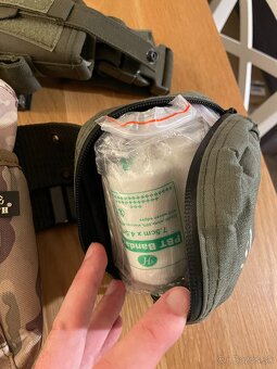 AIRSOFT okuliare, sumky, maska, opasok, vesta, plate carrier - 3