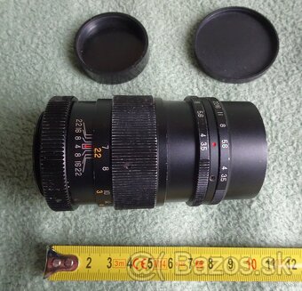 Predám manuál. objektív HANIMAR 135mm so závitom M42. - 3