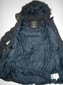 Zimná páperová bunda veľ. 164, zn. C&A - 3