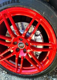 Audi speedline Candy red 5x112 R 20 NOVE ‼️ - 3