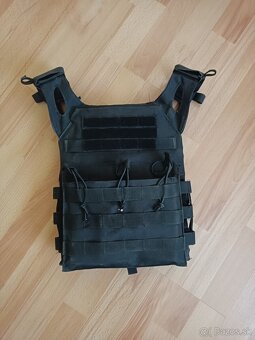 Airsoft čierna vesta - 3