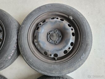 Predám pneu 185/60 R15 na diskoch 5x100 - 3