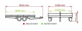 Autotransporter JUPITER 4,5m 2,7t - 3