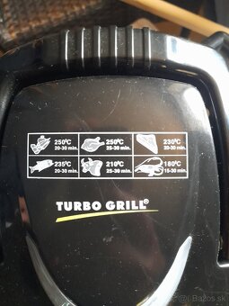 Elektrický teplovzdušný gril turbo TOP - 3